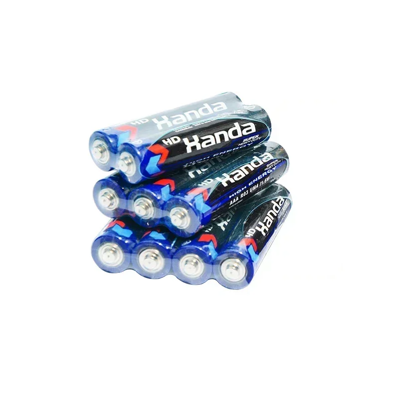 60pcs AAA 1.5V 70mAh disposable carbon zinc manganese dry battery suitable for remote control electronic clock toys high quality