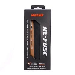 MAXXIS RE-FUSE Tubeless Folding Road Bicycle Tire 650x47B 700x32/40C Original Gravel Bike Tyre