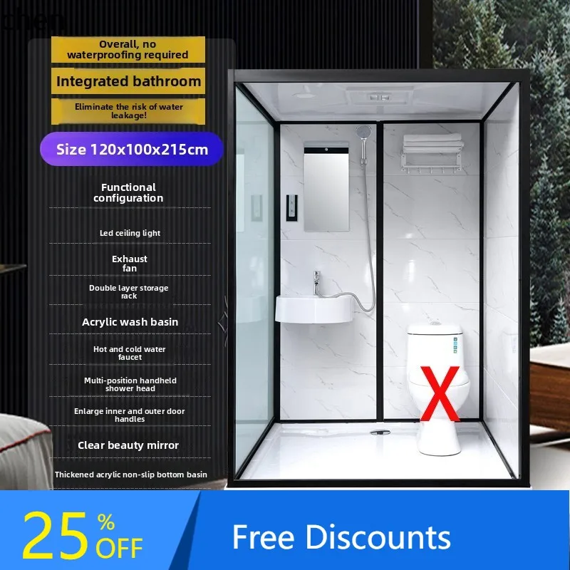 

Bathroom Shower Room Toilet Acrylic Overall Shower Room