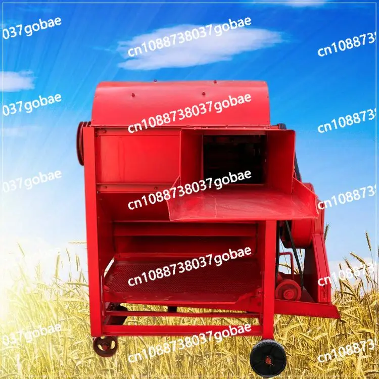 Agricultural Operation 125 Type Automatic Wheat Seed Sorghum Broad Bean Soybean Thresher Rice Ear Thresher