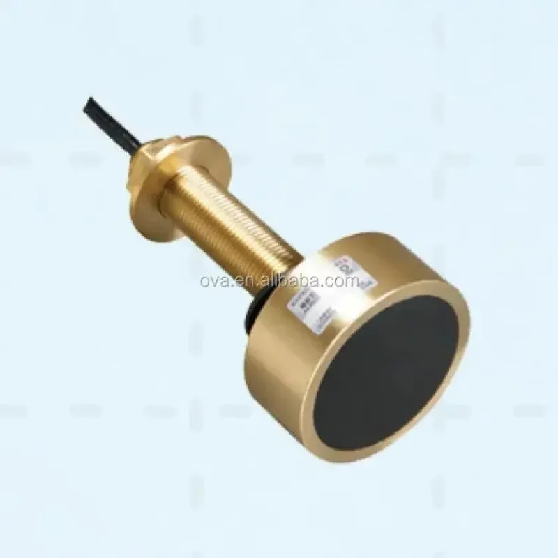 2025 hot sale 50/200KHz Marine bronze thru hull transducer for 9 pin lowrance & sim