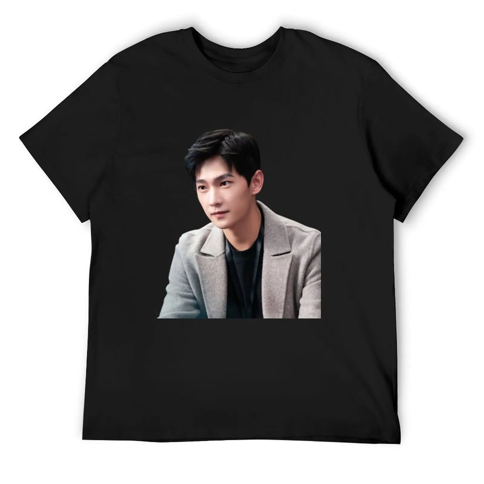 SMILING Yang Yang From YOU ARE MY GLORY (2021) T-Shirt vintage street wear custom shirt mens t shirts casual stylish