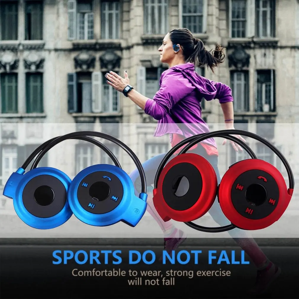 

Portable Stereo Sport Headset Wireless Headphone Handsfree Low Power Earphone Support TF Card FM Dropshipping Wholesale
