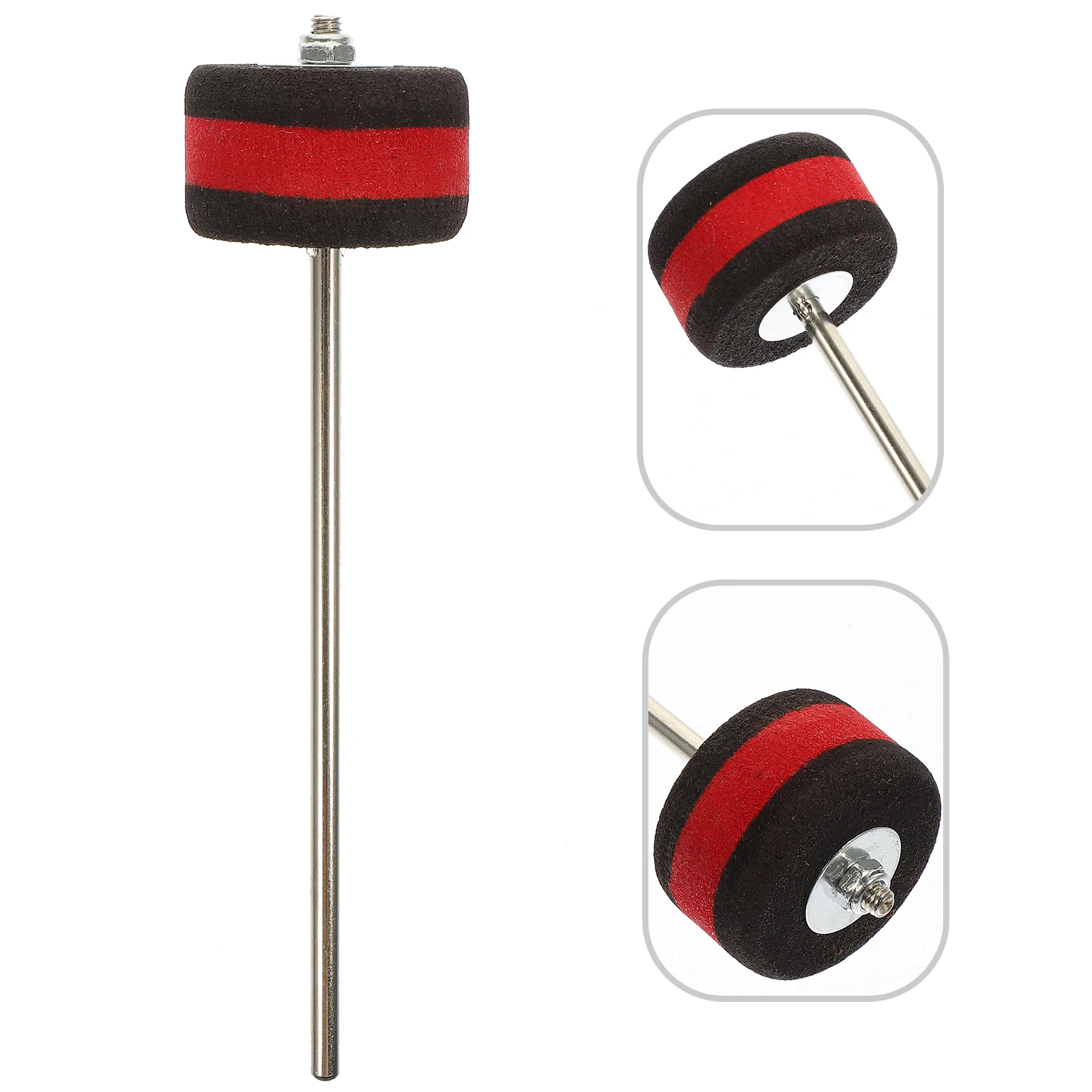 

Metal Drum Pedal Beater Drum Pedal Hammer Replacement Professional Drum Foot Pedal Accessory Practical Drum Beater