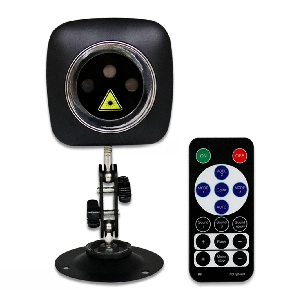 

RGB Mini Laser Projector Light 32 Patterns DJ Disco Light Music RGB Stage Lighting DMX Effect Lamp for Christmas KTV Home Party
