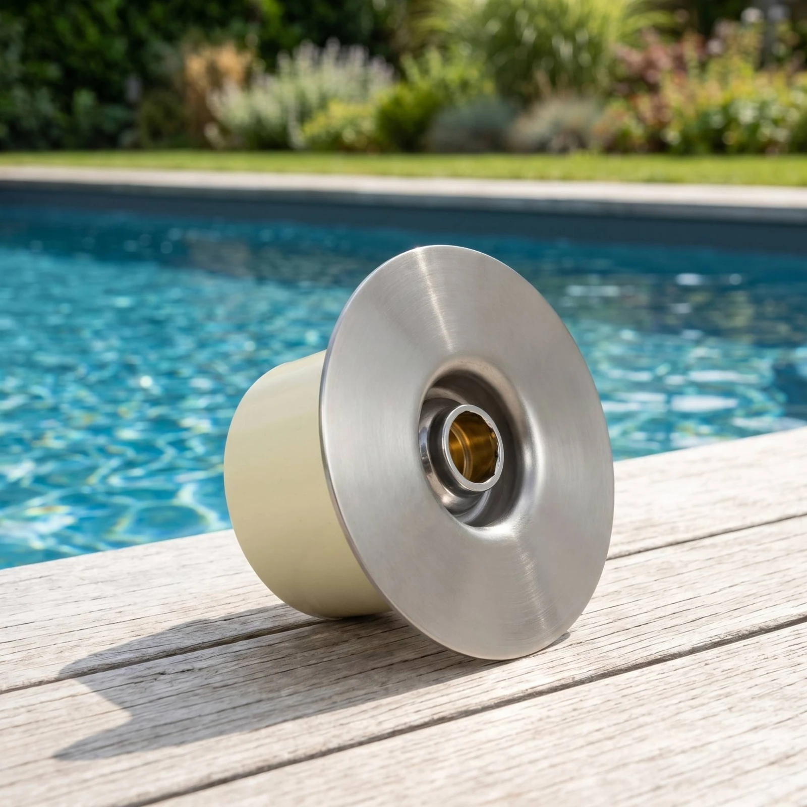 Pool Return Nozzle Stainless Steel Spa Return Nozzle Directional Adjustable for Bathtub