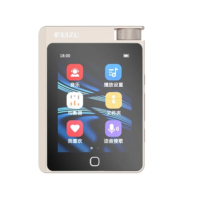 جديد RUIZU A55 HiFi مشغل موسيقى MP3 بدون فقدان 16 جيجابايت بلوتوث 5.0 DSD256 فك تشفير جهاز Walkman الرياضي الصغير المحمول