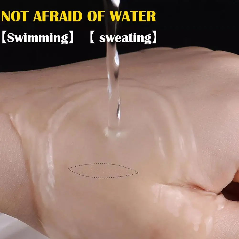 ลูกไม้ตาข่ายรูปมะกอกวางรูปที่มองไม่เห็น Double Fold Eyelid Shadow สติกเกอร์เทปแต่งหน้าความงามเครื่องมือเปลือกตา