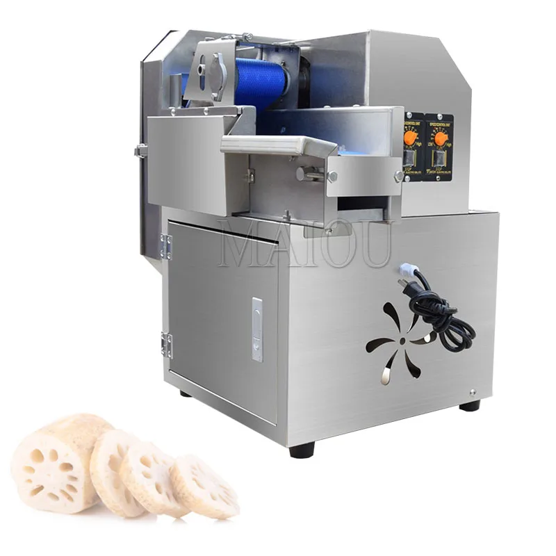 Cortadora de verduras eléctrica, máquina de procesamiento de verduras de cocina automática multifuncional