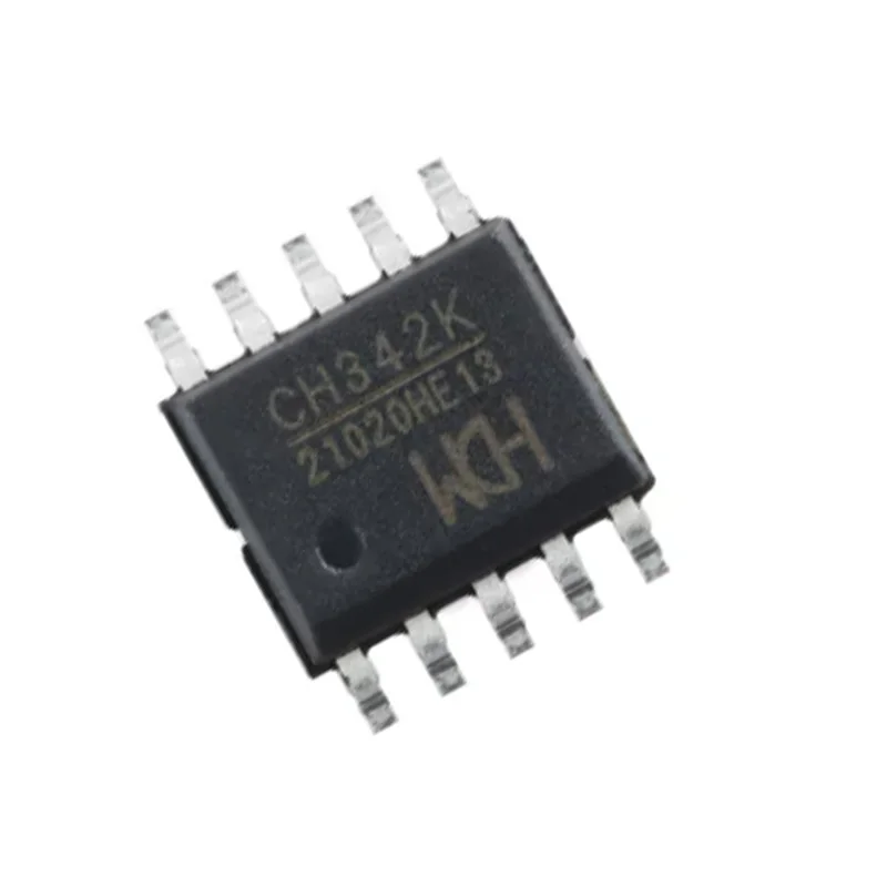 10Pcs New Original Ch342K Essop-10 USB to Dual Serial Port Chip