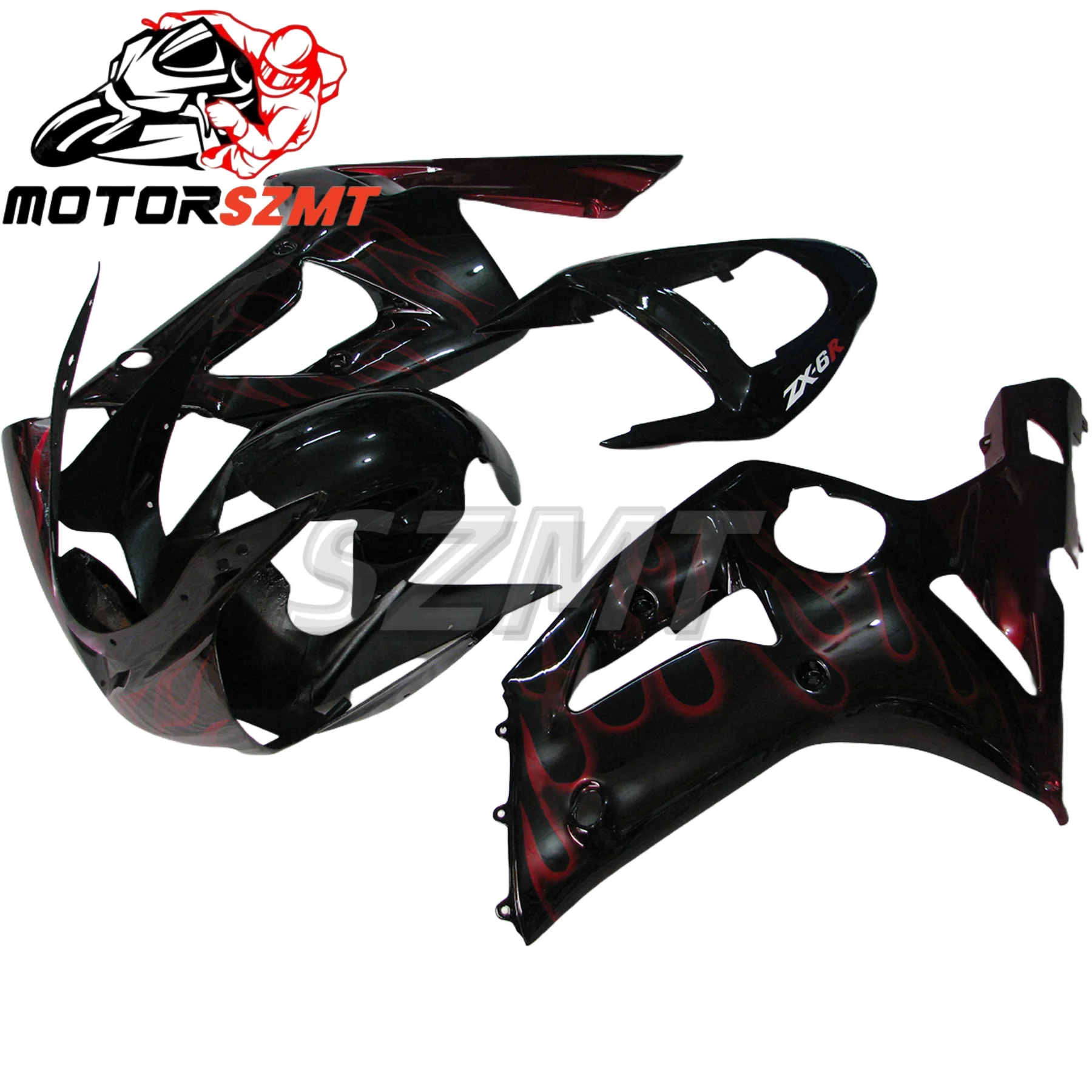 

High-Quality Fairing Kit ZX6R 2003 2004 Motorcycle Body Parts Full Set Fairings for Kawasaki ZX 6R 636 03 04