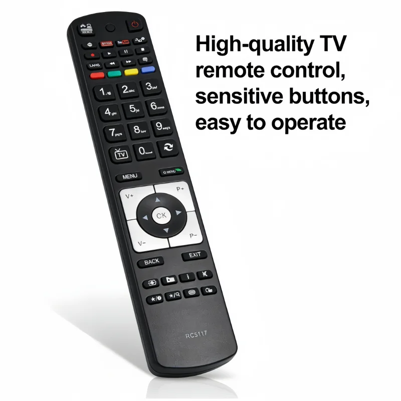 RC5117 Universal Remote Control Compatible with Hitachi Telefunken Bush Sharp Finlux JVC Models 28HYT45U 32HYT46U 48HBT62U for T