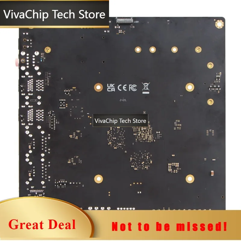 VivaChip TechRadxa ROCK 5 ITX + RK3588 Octa-core CPU Mini-ITX Main Board LPDDR5 8K