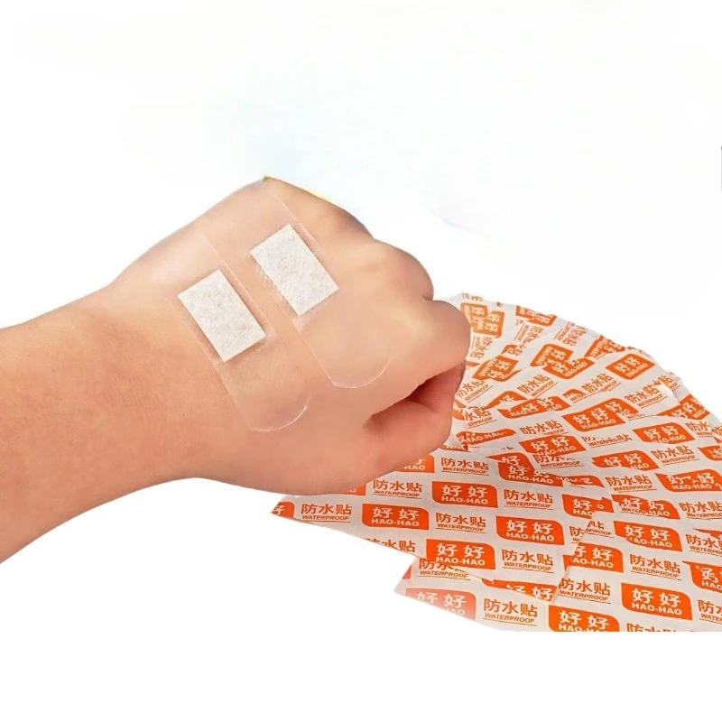 

60Pcs/Set Waterproof Band Aid Invisible Adheisve Bandage Transparent Anti Blister Patch Swimming Shower Plaster High Adhesion