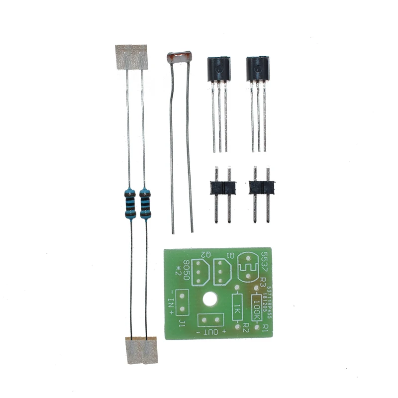 DIY Kit Light Control Sensor Switch Suite Photosensitive Induction Switch Kits DIY Electronic Trainning Integrated Circuit Suite