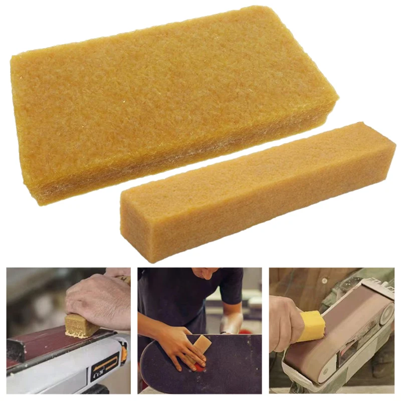 

1Pc Cleaning Eraser Stick Sanding Belt Clean Rubber Block Sandpaper Cleaning For Belt Disc Sander Abrasive Tool 150x25x25/75mm