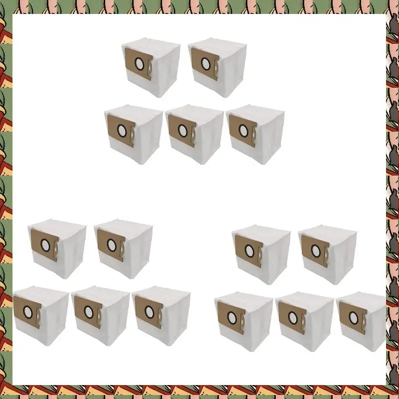 

B75A 15 Pack For Neabot N1 Plus Robot Vacuum Accessories Dust Bag Kit Replacement Spare Part Home Appliance
