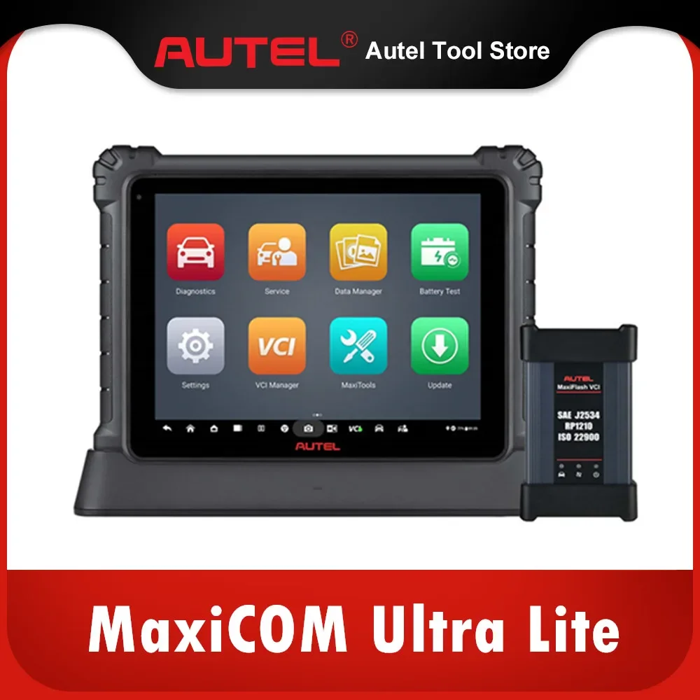 Autel MaxiCOM Ultra Lite Multi-language Support Guided Functions