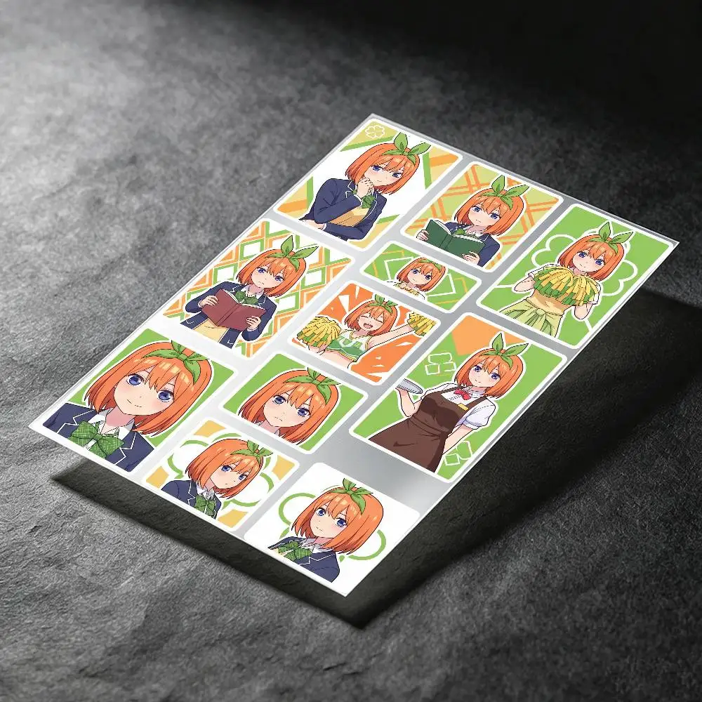 Yotsuba Nakano Anime Stickers Auto Body Bumper Windows Motorcycle Laptop Walls Vinyl Decal Car Tuning Accessories