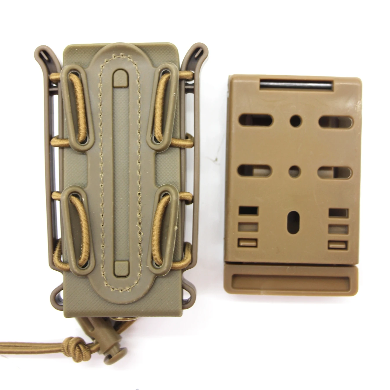 Funda portacargadores MOLLE táctica rígida para pistolas 9mm - imagen 4