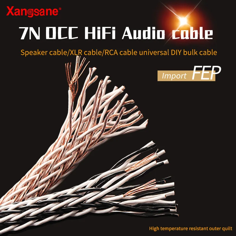 8TC/12TC Kabel głośnikowy Hifi Linia połączeniowa Wzmacniacz CD OCC Linia środkowa surround Kabel Hifi RCA Kabel Hifi XLR