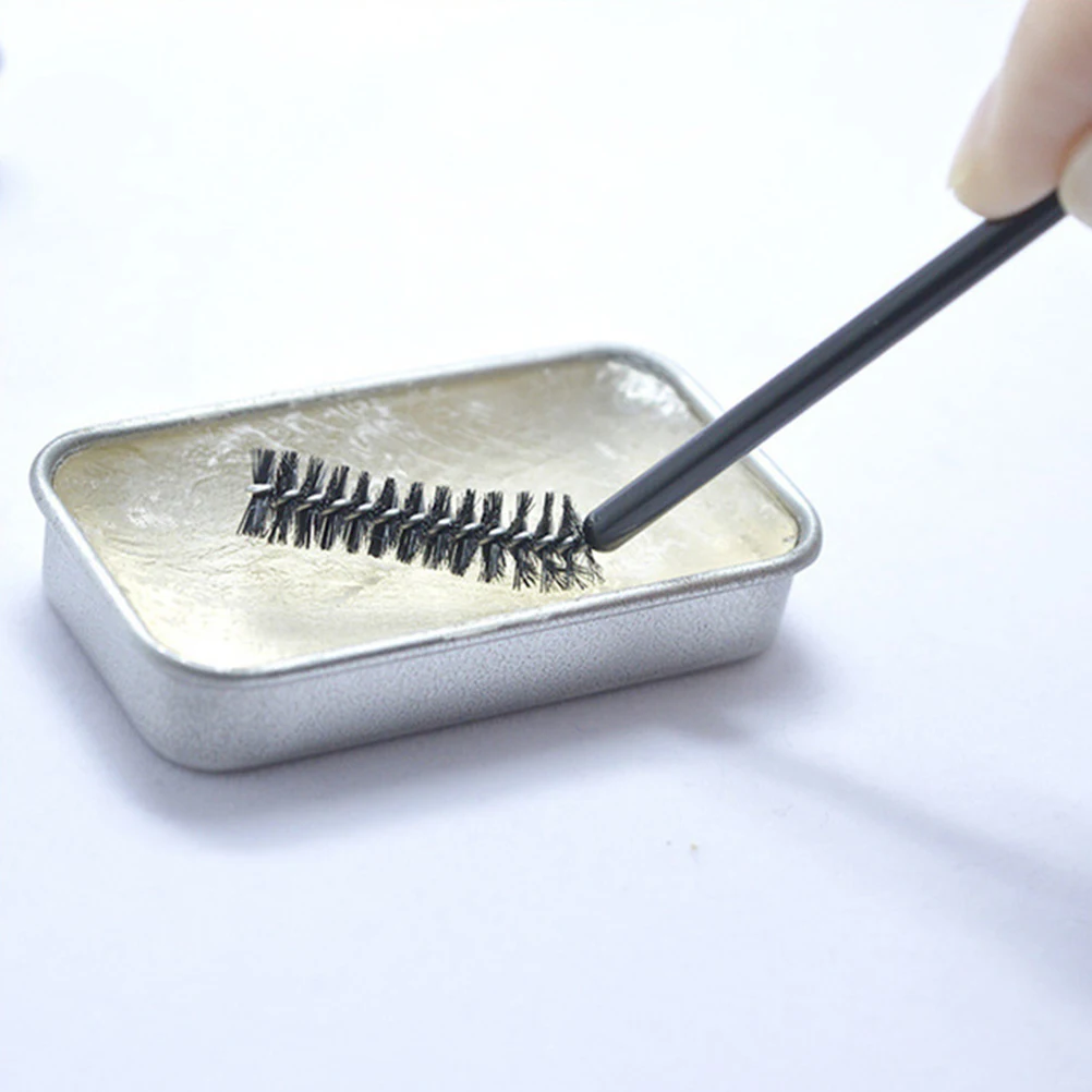 3 Zestawy do stylizacji brwi z pędzelkiem do kremu, naturalne narzędzia do modelowania brwi dla wyraźnego i trwałego wyglądu, żel do stylizacji brwi