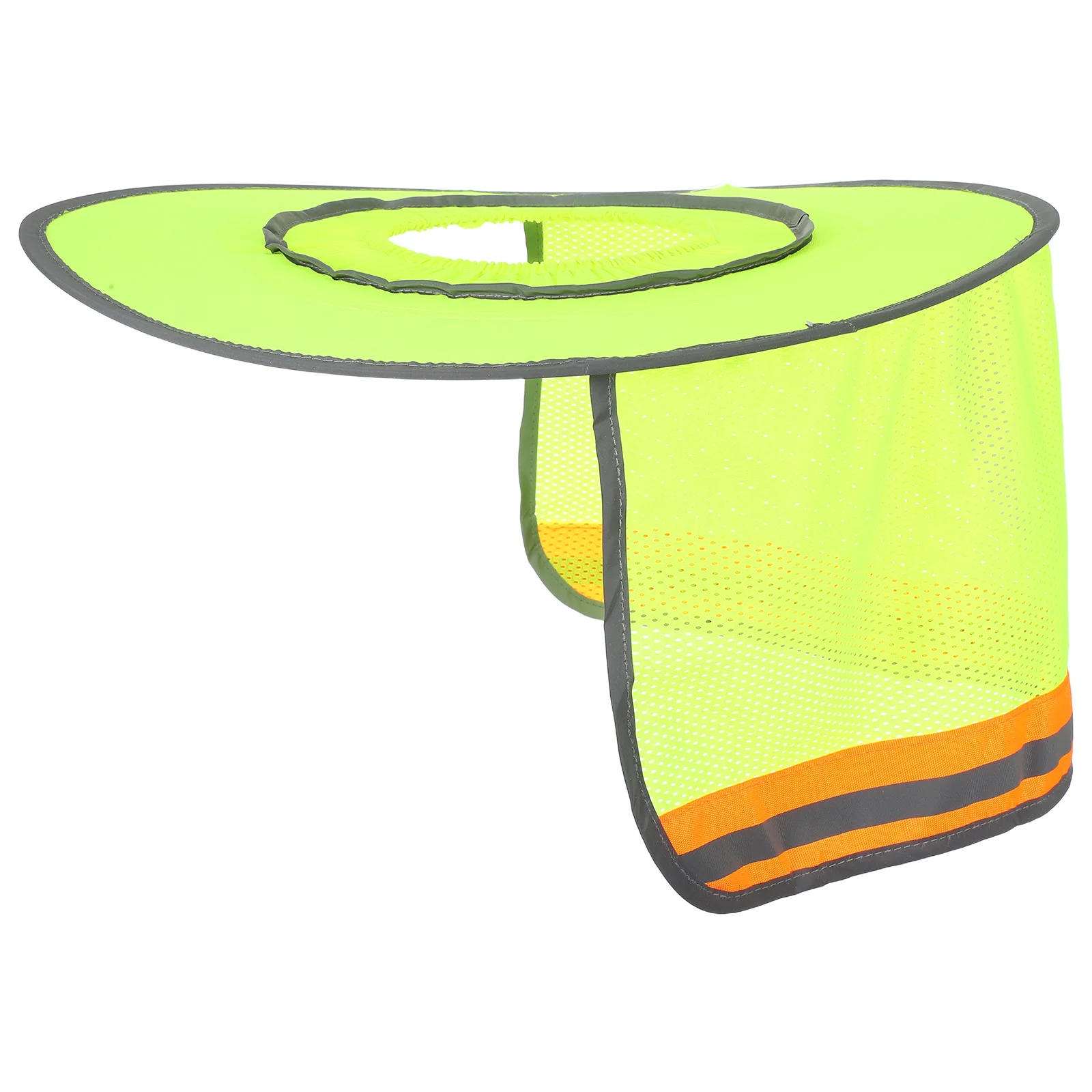 

Full Brim Hard Hat Sun Shade Mesh Visor for Sun Protection Construction Worker Safety Accessory Breathable Uv Resistant