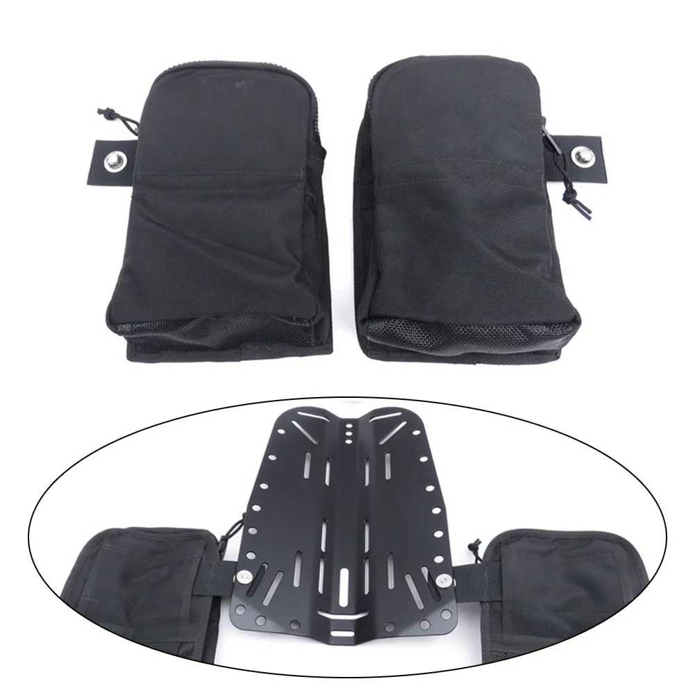 Thigh Attachment Diving Storage Bag 1680D Nylon Material Heavy Duty Fastener Lightweight Design Scuba Diving Storage Bag