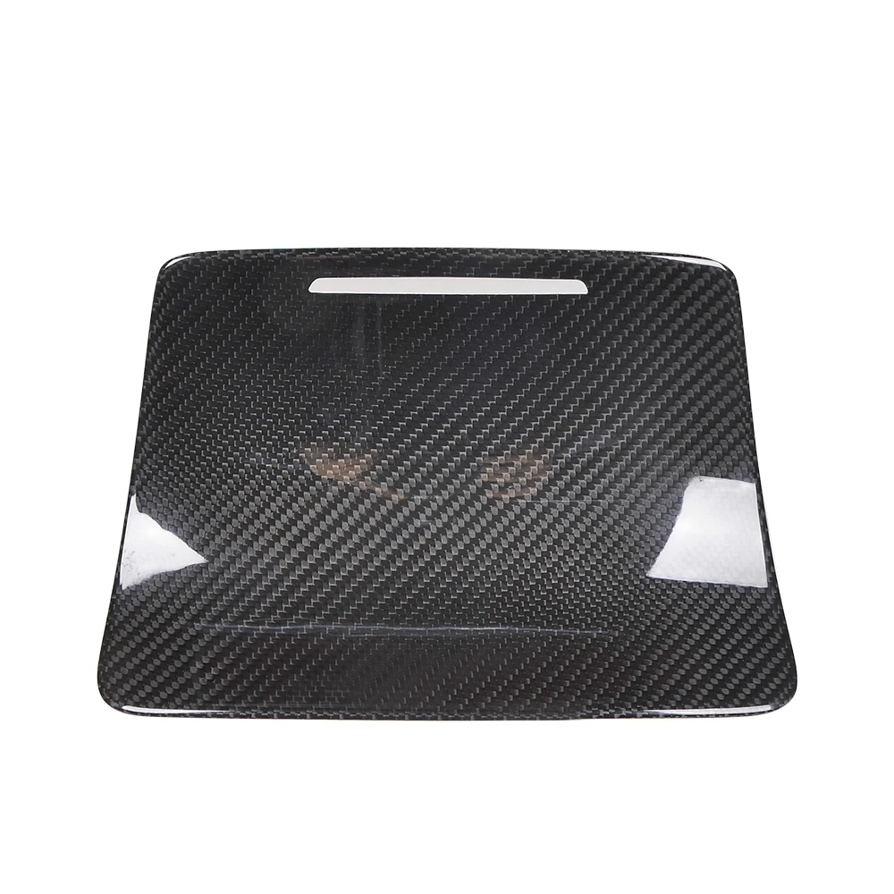 

Real Dry Carbon Fiber Center Console Storage Box Cover For Mercedes C Class W205 GLC X253 2015-2018