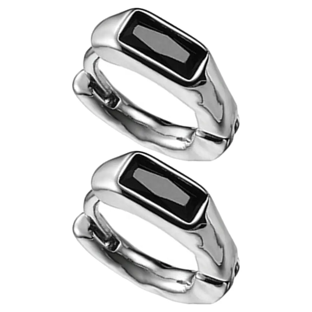 

Design Sensory Earrings Trendy Jewelry for Men Hoop Unique Style Versatile Occasions Durable Materials Fashion Accessories Hip