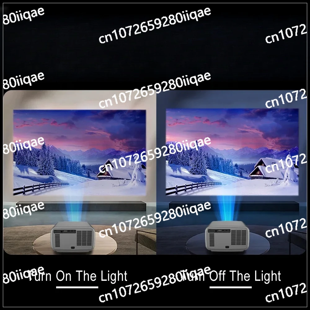 2800   MAX Video Projector 4k  12 Proyector   Auto  Smart Tv   Home Theater