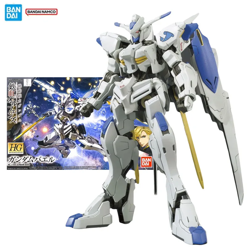 Bandai Original figura Gundam modelo Kit figuras de Anime HG IBO 1/144 Gundam Bael colección modelo figura de acción juguetes para niños