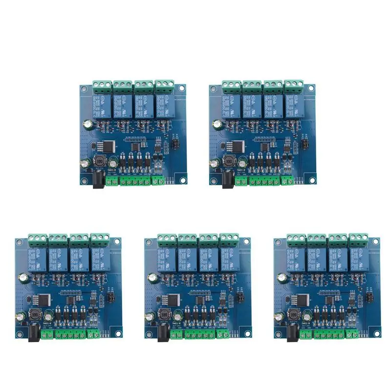 module-de-relais-modbus-rtu-m51k-5x-a-4-canaux-entree-485-ttl-uart-communication-4-voies-module-de-relais-7-24v