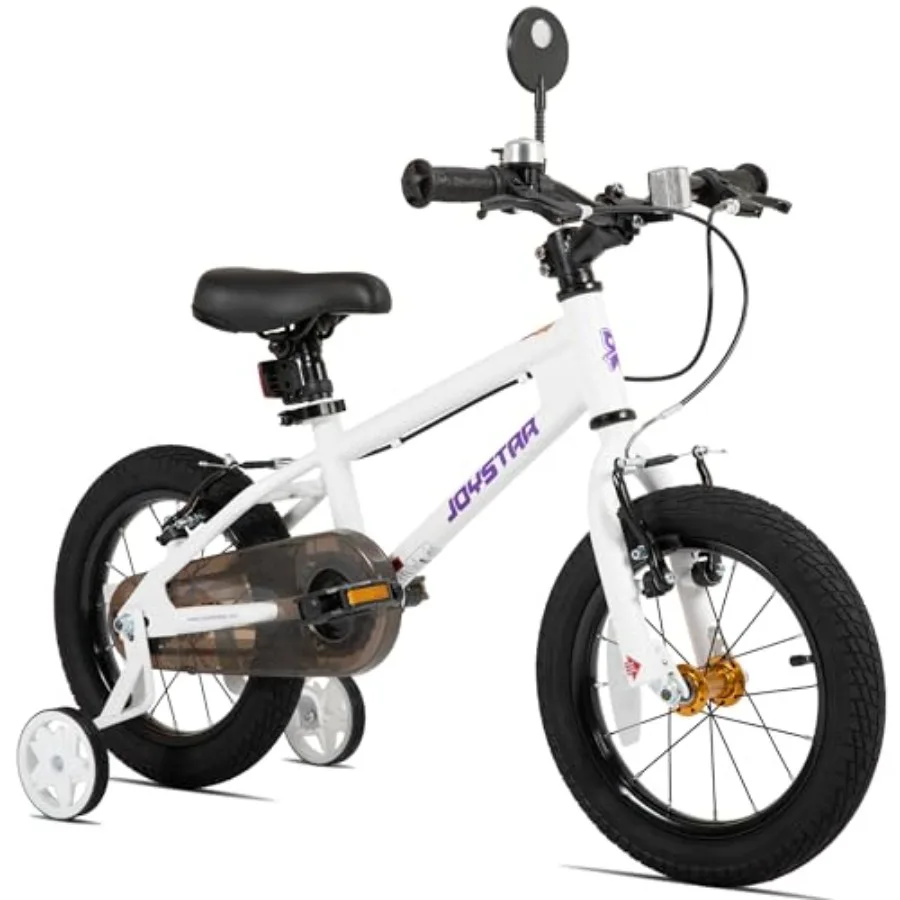 

Велосипед BMX-стиля 14, 16, 18, 20 дюймов с тренировочными колесами для малышей, мальчиков и девочек 3-12 лет, с двойными V-образными тормозами, регулируемым сиденьем, многофункциональный