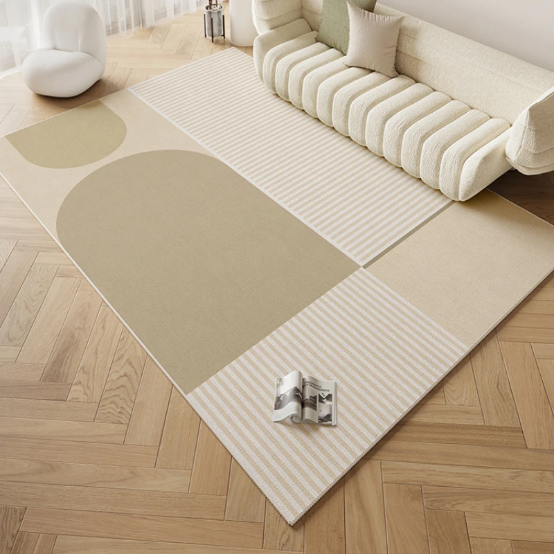 Modern Light Luxury Living Room Rugs Simple Home Bedroom Carpet Large Area Room Decoration Rug Cloakroom Dressing Table Carpets