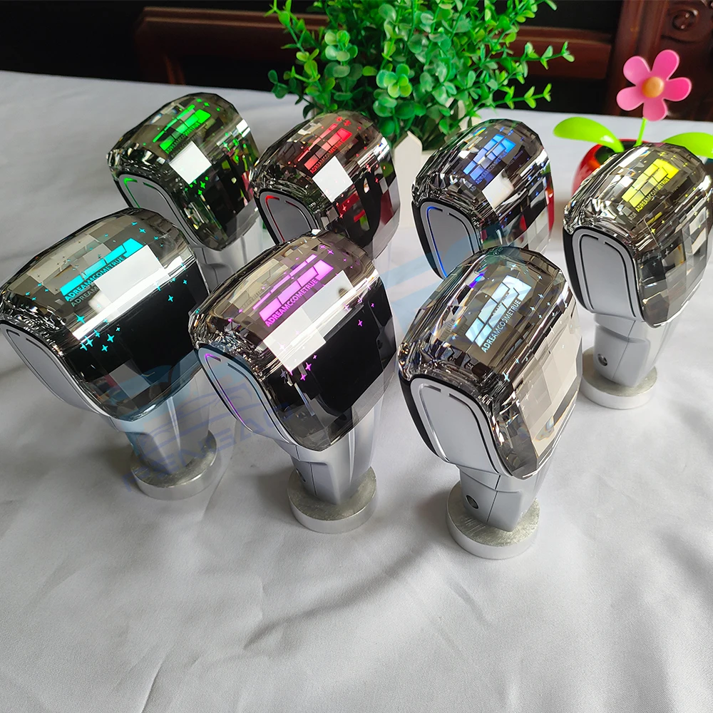 

For KIA Sorento Borrego K2 Freddy Ba Rui Genuine crystal LED light Car Automatic transmission Gearbox Handles Gear Shift Knob