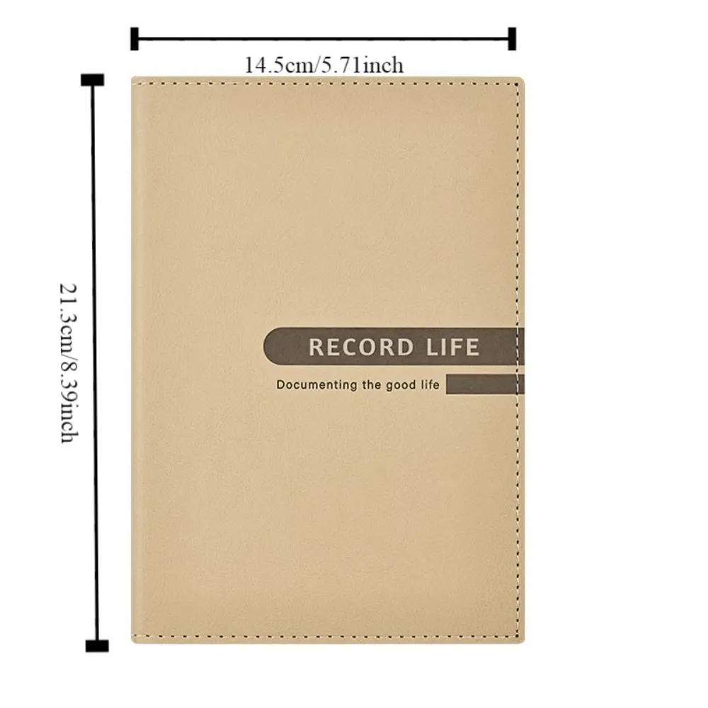 High-End Good Looking Thick Notepad Retro Enterprise Business Simplified Office Notebook Meeting Record Notebook