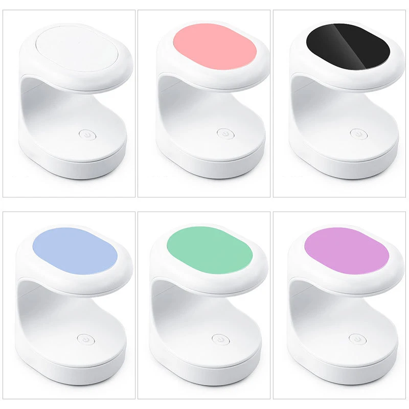 เครื่องเป่าเล็บขนาดเล็ก UV โคมไฟเล็บเครื่องเดียวเล็บเครื่องมือศิลปะเจล 16W เครื่องเป่าเล็บ LED โคมไฟเล็บเครื่องมือ USB