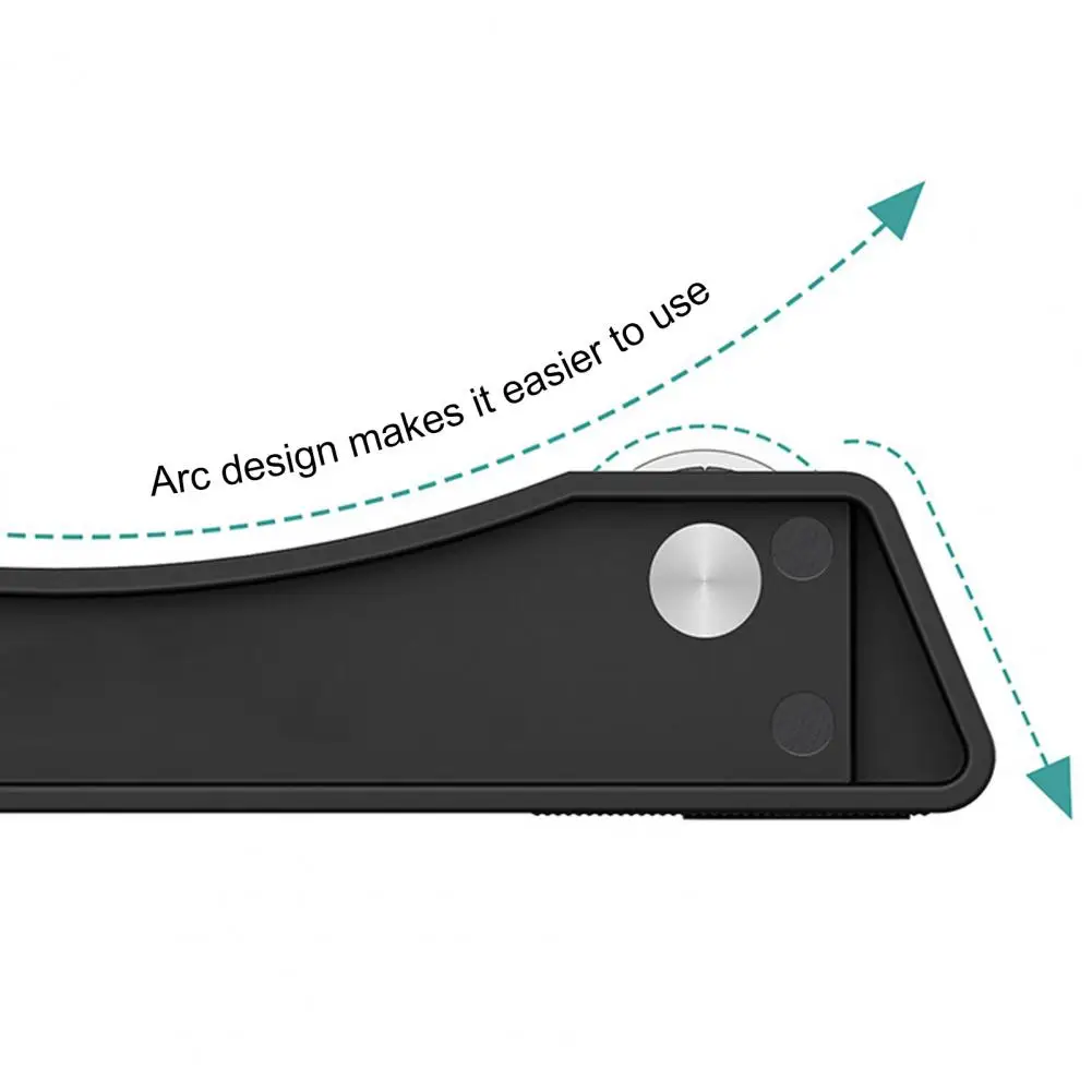 Uchwyt na szpulę żarnika do drukarki 3D Zakrzywiony rowek Gładki przesuwny uchwyt do montażu żarnika Stojak do trzymania żarnika PLA