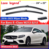 Wiper Front Wiper Blades For Mercedes Benz E-Class W213 S213 2016-2023 2017 2018 2019 Windshield Windscreen Front Window 24\