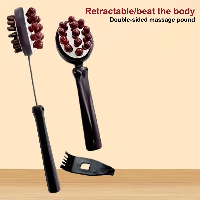 1 шт. 3 в 1 снятие стресса массажер массажный молоток палочка стук скребок массаж тела инструмент для релаксации