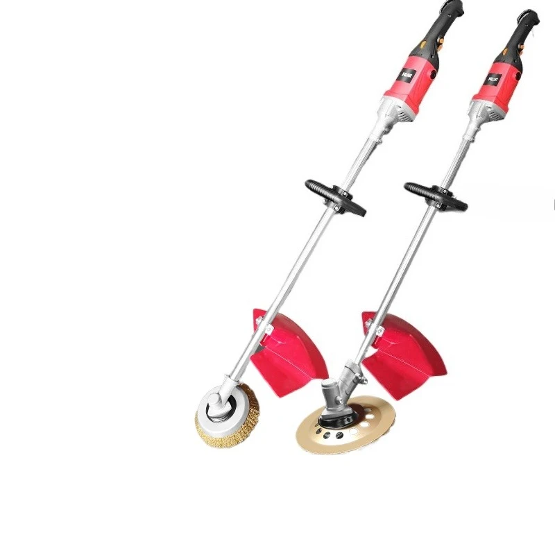 

Handheld electric rust removal machine grinding machine color steel tile cement floor ship wire brush I-beam polishing machine