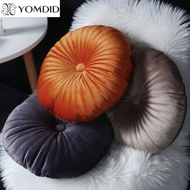 Round Pouf Tatami Cushion Pillow Floor Cushions Soft Seat Pillow Throw Pillow Cushion Home Sofa Tatami Cushion Cojn Redondo