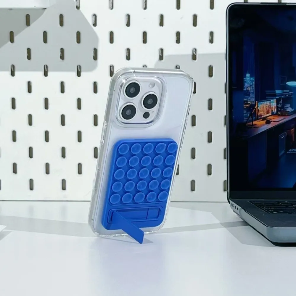 Nuovo supporto per telefono con ventosa in silicone Supporto per telefono universale con adesivo forte a mani libere Supporto per telefono pieghevole Selfies e video