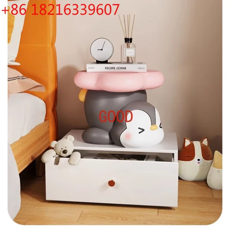 

Милый пуфик-пингвин TAO: декоративная подставка для прихожей и гостиной, креативное украшение для дома, подарок на новоселье, скамья для хранения, оттоманка