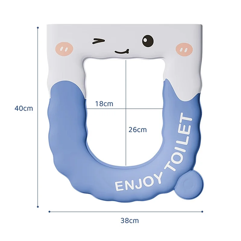 قابلة لإعادة الاستخدام غطاء مقعد المرحاض مقاوم للماء قابل للغسل غطاء منصات عدم الانزلاق غطاء مقعد المرحاض للمنزل السفر استخدام اكسسوارات الحمام