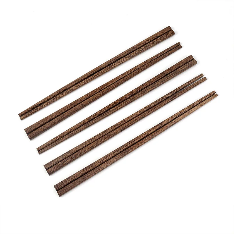 10 Pairs Japanese Natural Wooden Bamboo Chopsticks Health Without Lacquer Wax Tableware Hashi Dinnerware Sushi Chinese E161