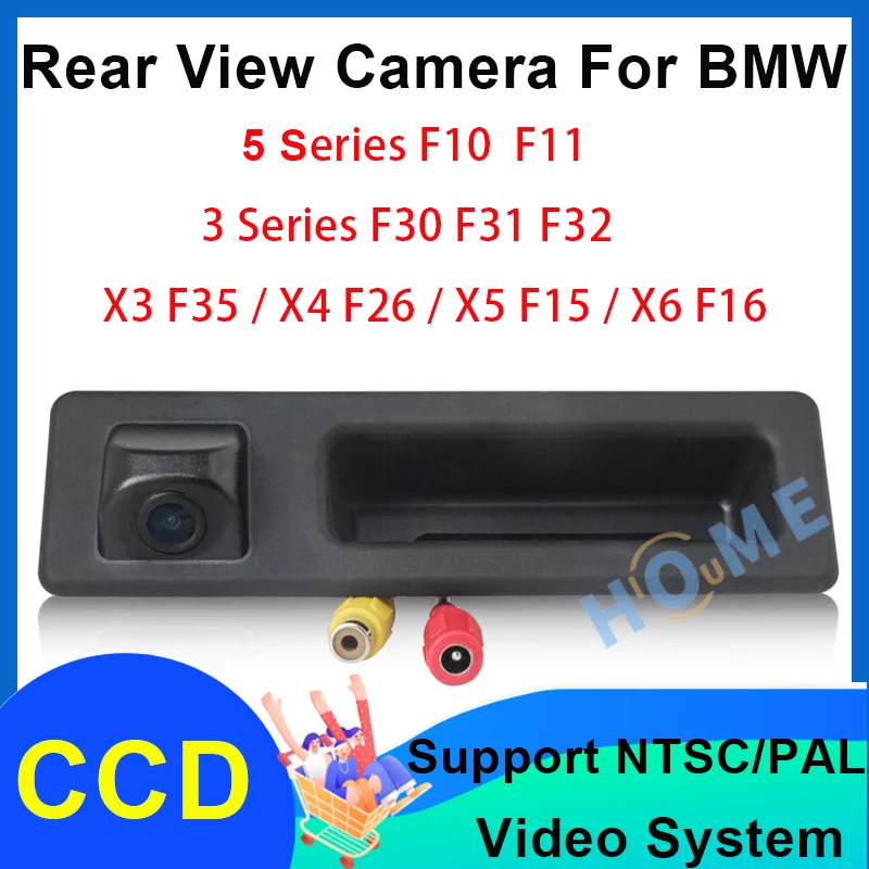 Car Rear View Camera Auto Parking Monitor Astern Rearview For BMW 5 Series F10 F11/ 3 Series F30 F31 F32/X3 F25/X4 F26/X5 F15/X6