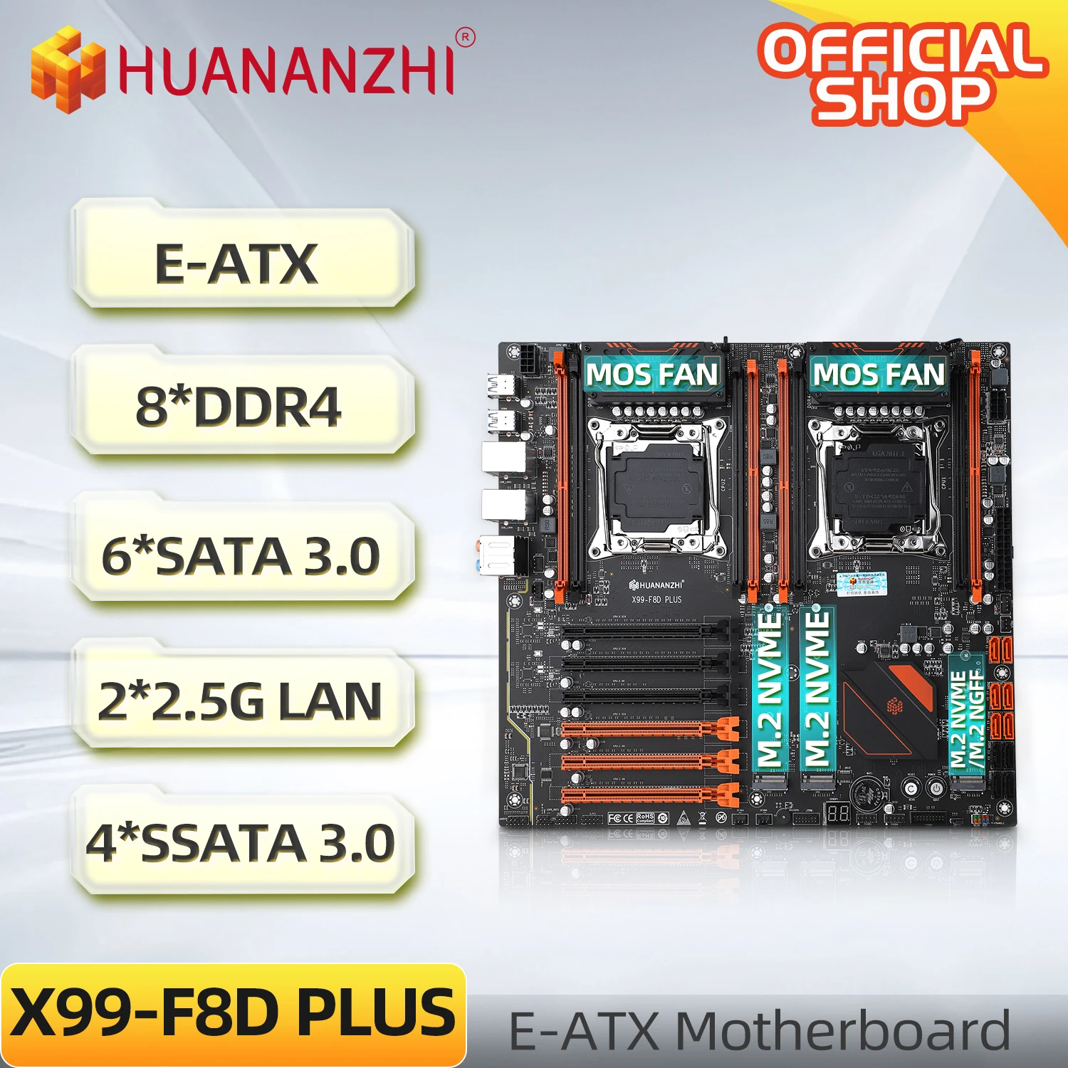 Huananzhi X99 F8D P…