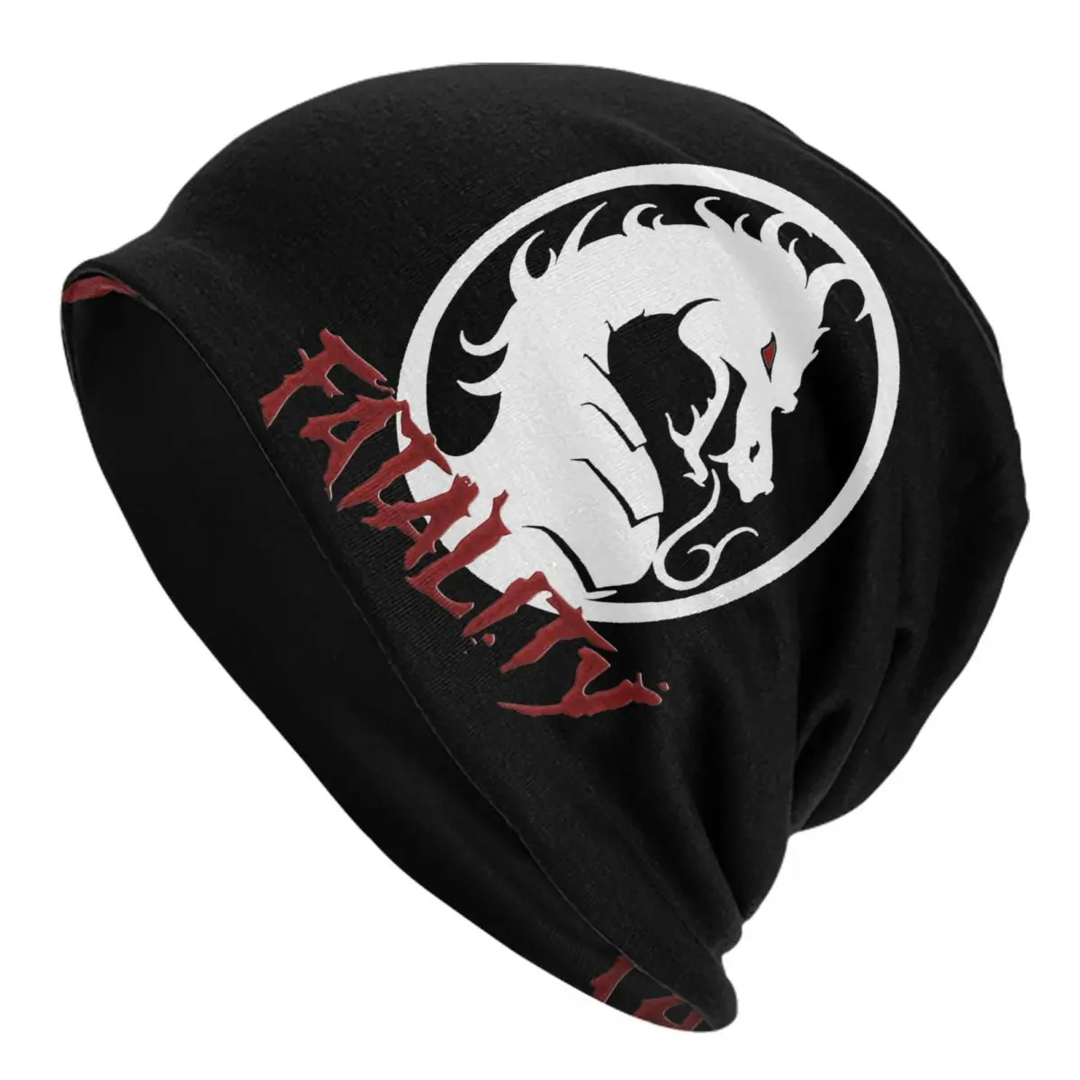 Mortal Kombat Fatality Skullies Beanies Hats Hip Hop Unisex Outdoor Cap Warm Thermal Elastic Bonnet